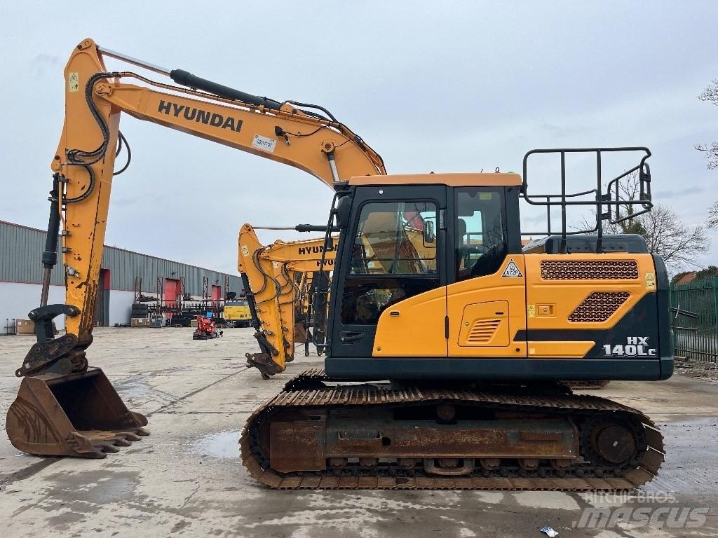 Hyundai HX140LC Bageri gusjeničari
