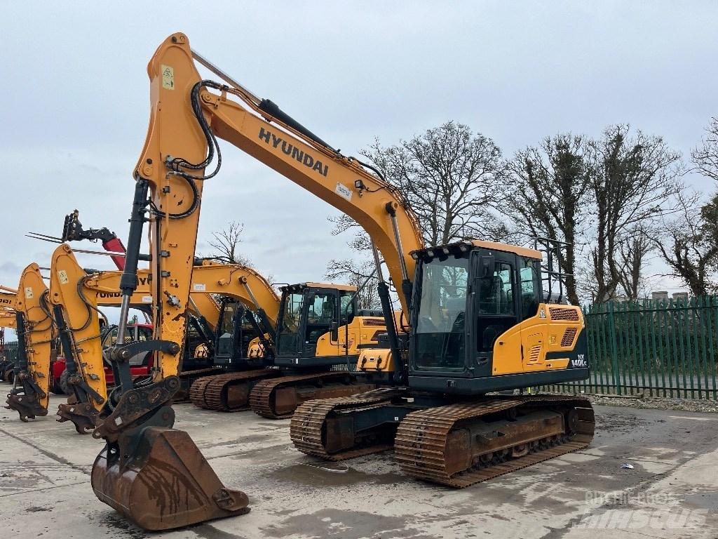 Hyundai HX140LC Bageri gusjeničari