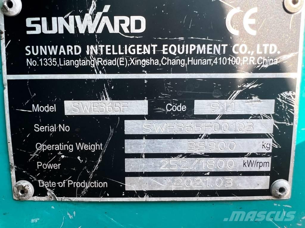 Sunward 365f Bageri gusjeničari