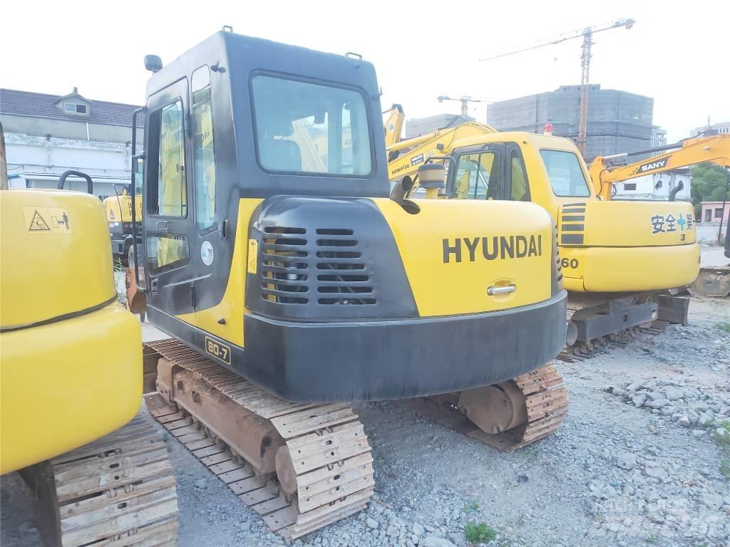 Hyundai R80-7 Bageri gusjeničari