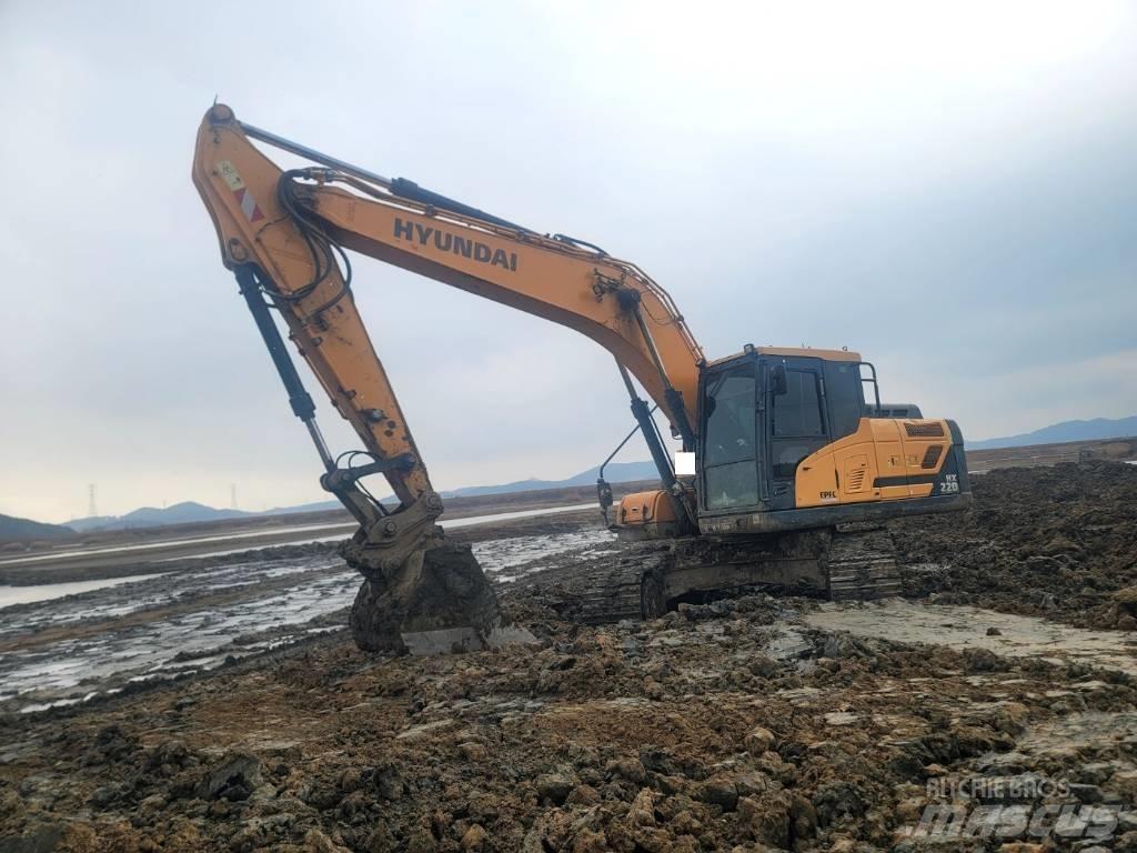 Hyundai HX 220 Bageri gusjeničari