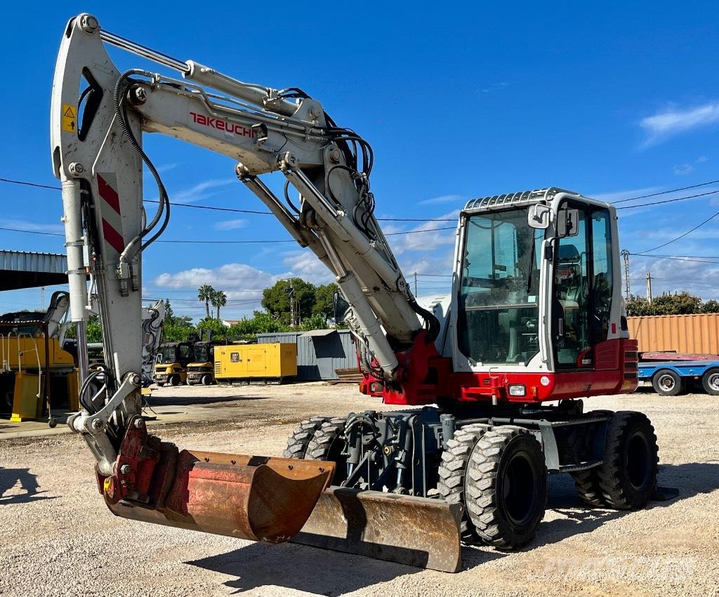 Takeuchi TB 295 W Bageri na kotačima