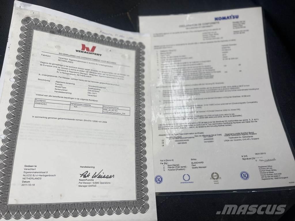 Komatsu PC190 Bageri gusjeničari