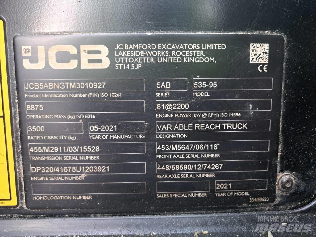JCB 535-95 Teleskopski viličari