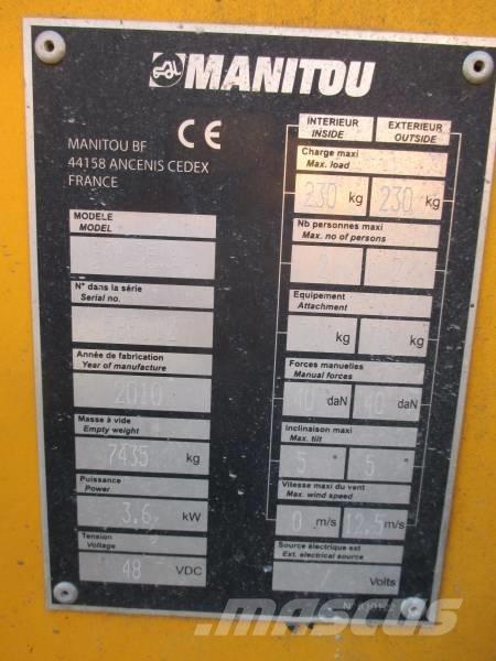 Manitou 170AETJ Zglobne podizne platforme