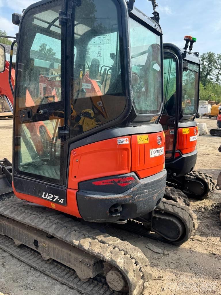 Kubota U 27-4 Mini bageri <7t