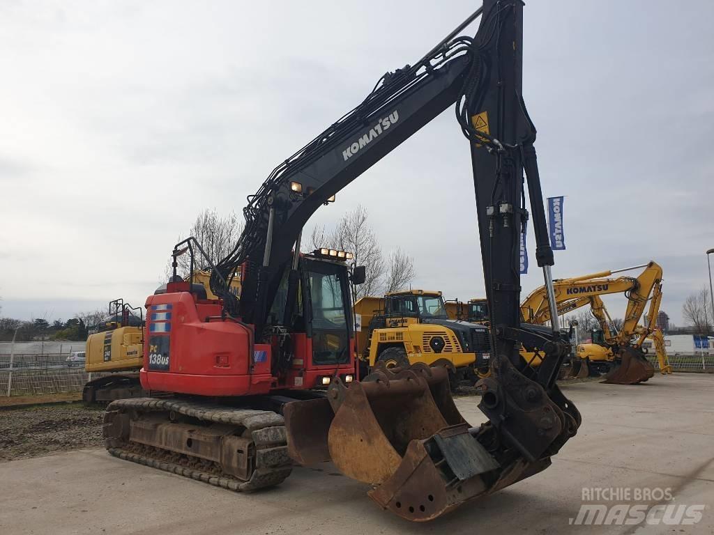 Komatsu PC138US-11 Bageri gusjeničari
