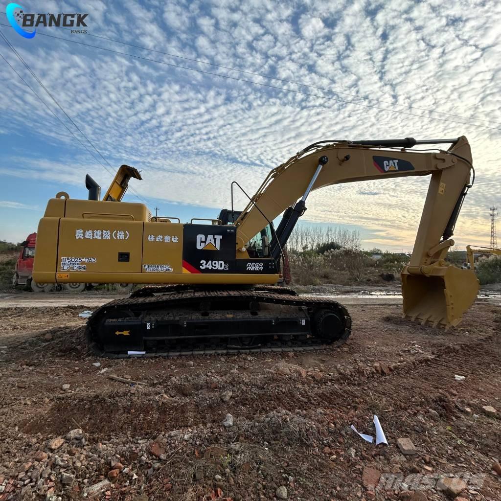 CAT 349D2 Bageri gusjeničari