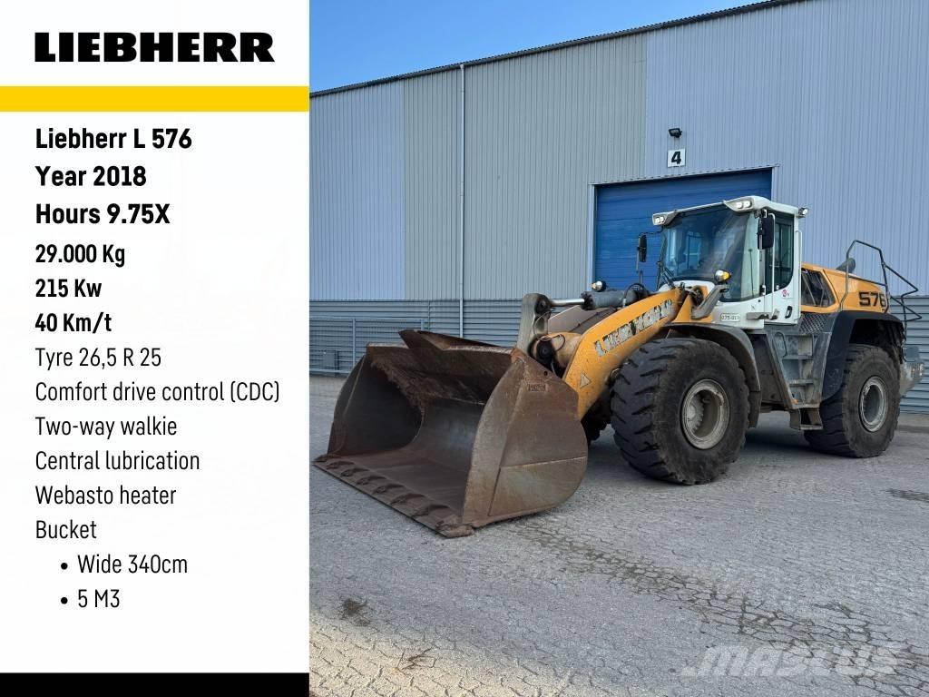 Liebherr L576 Utovarivači na kotačima