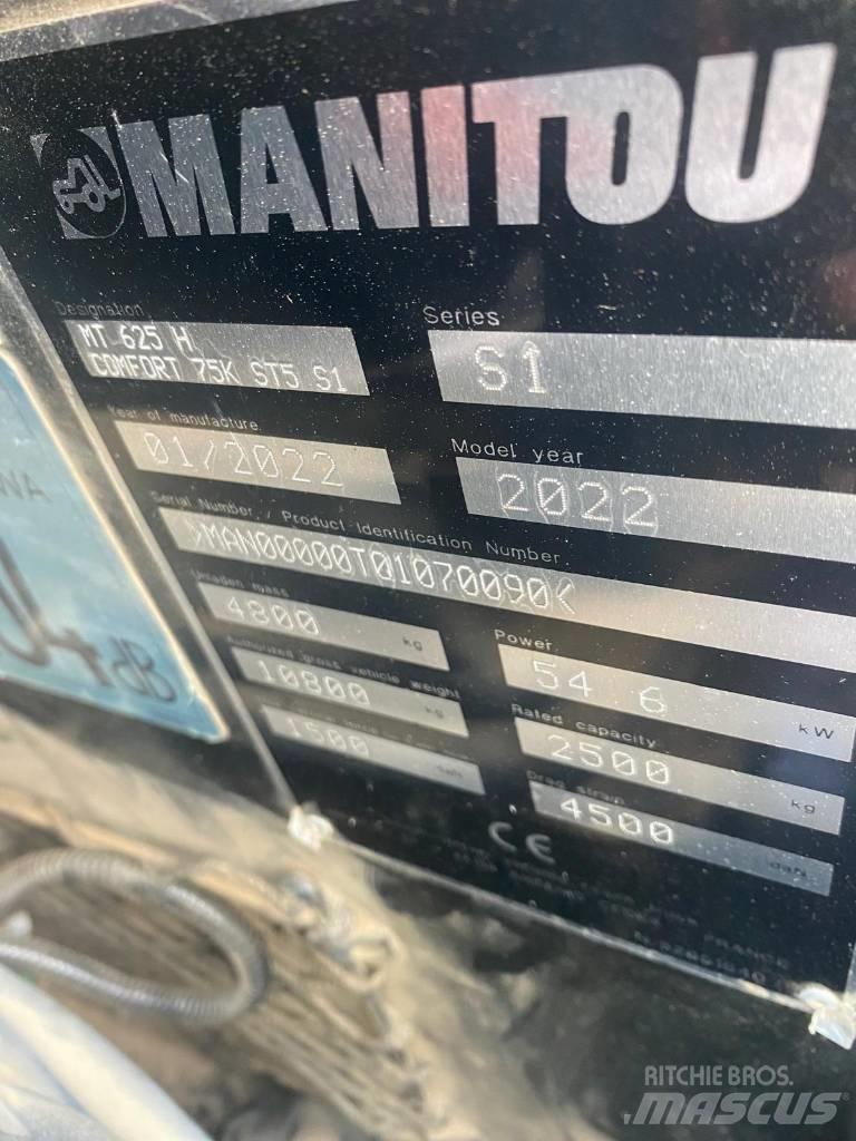 Manitou MT 625 H Teleskopski viličari