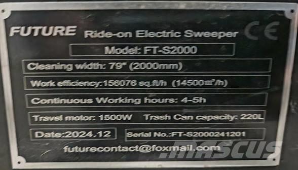  Future FT-S2000 Strojevi za čiščenje i ribanje podova