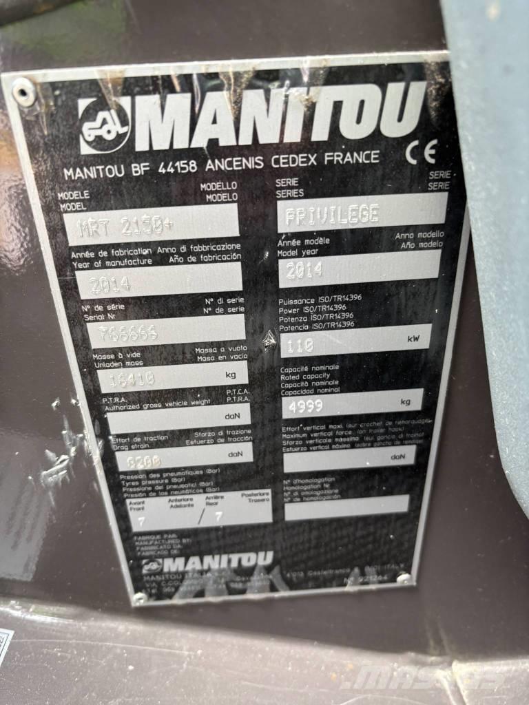 Manitou MRT 2140+ Teleskopski viličari