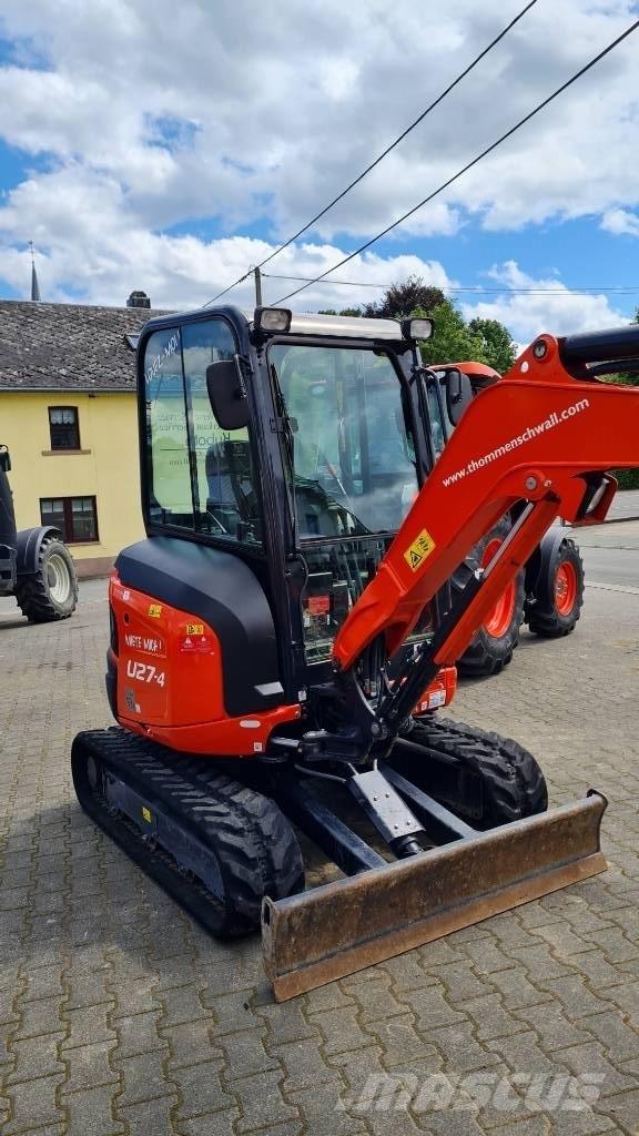 Kubota U27-4 Hi-Lux Mini bageri <7t