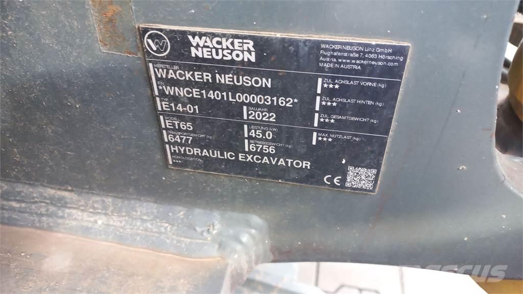 Wacker Neuson ET65 Bageri gusjeničari