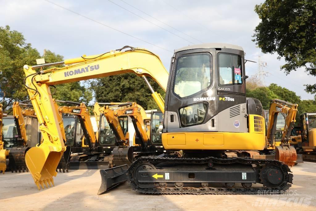 Komatsu PC 78 US-6 Midi bageri 7t – 12t