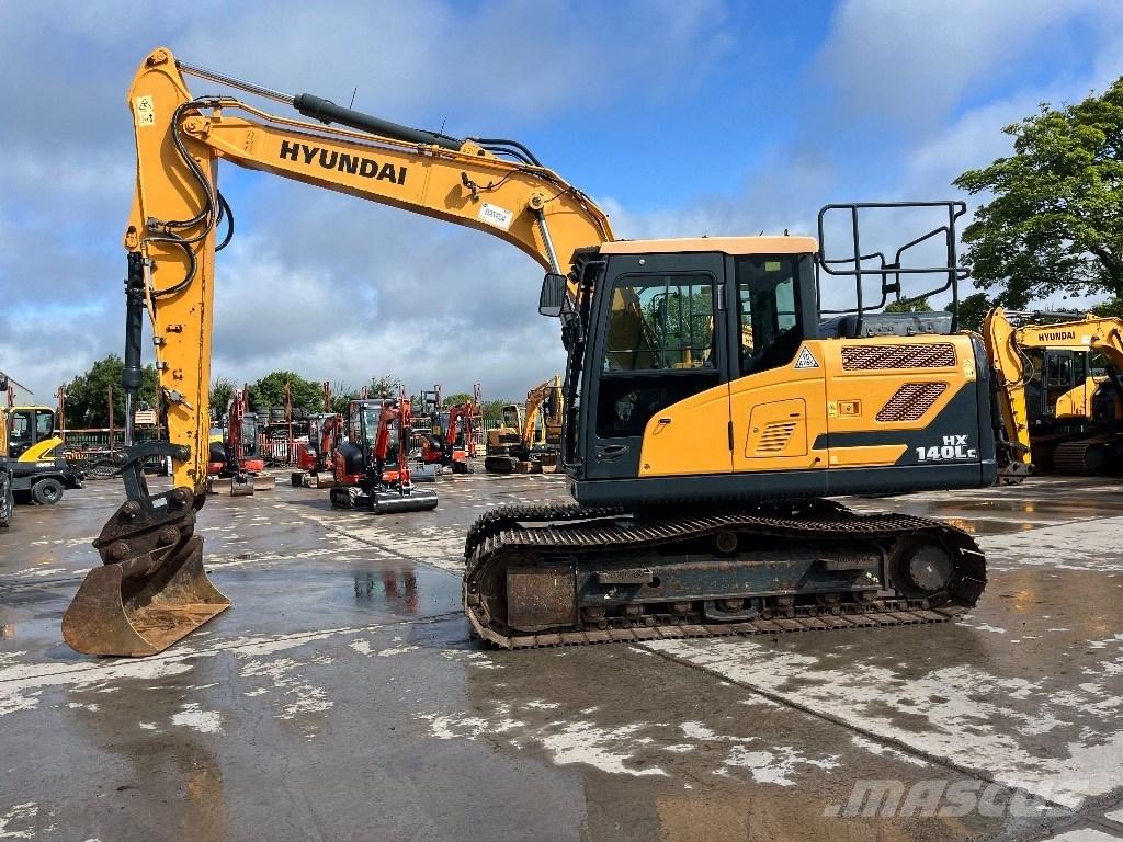 Hyundai HX140LC Bageri gusjeničari