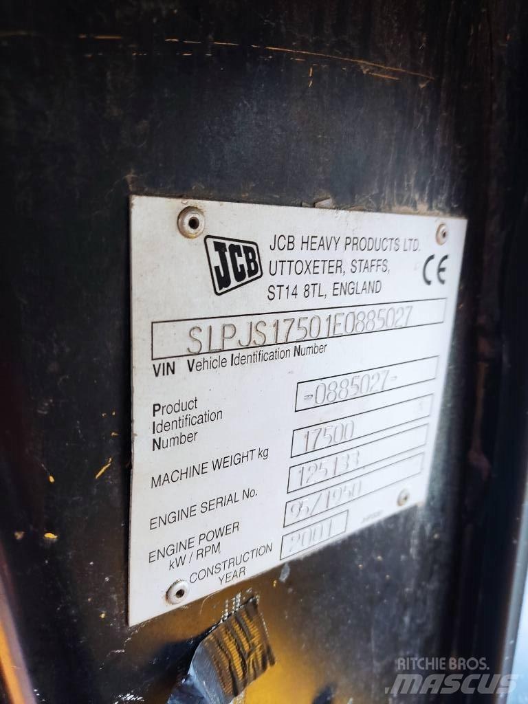 JCB JS 175 W Bageri na kotačima