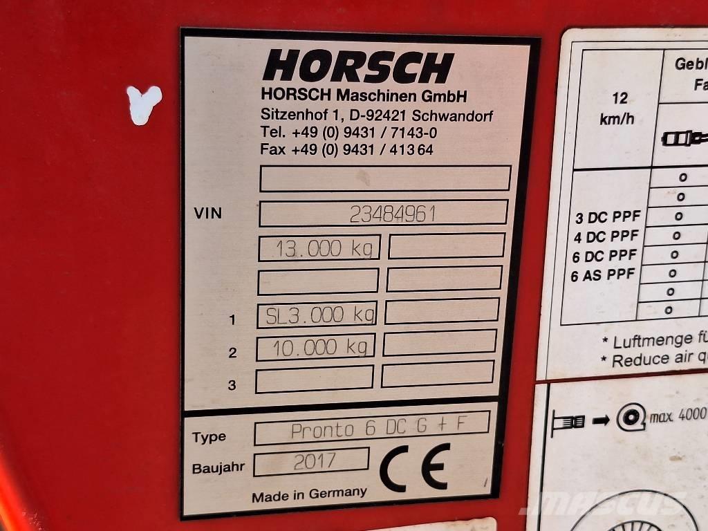 Horsch Pronto 6 DC Sijačice