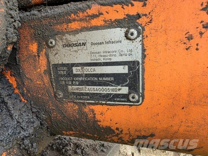 Doosan DX 520 LC Bageri gusjeničari