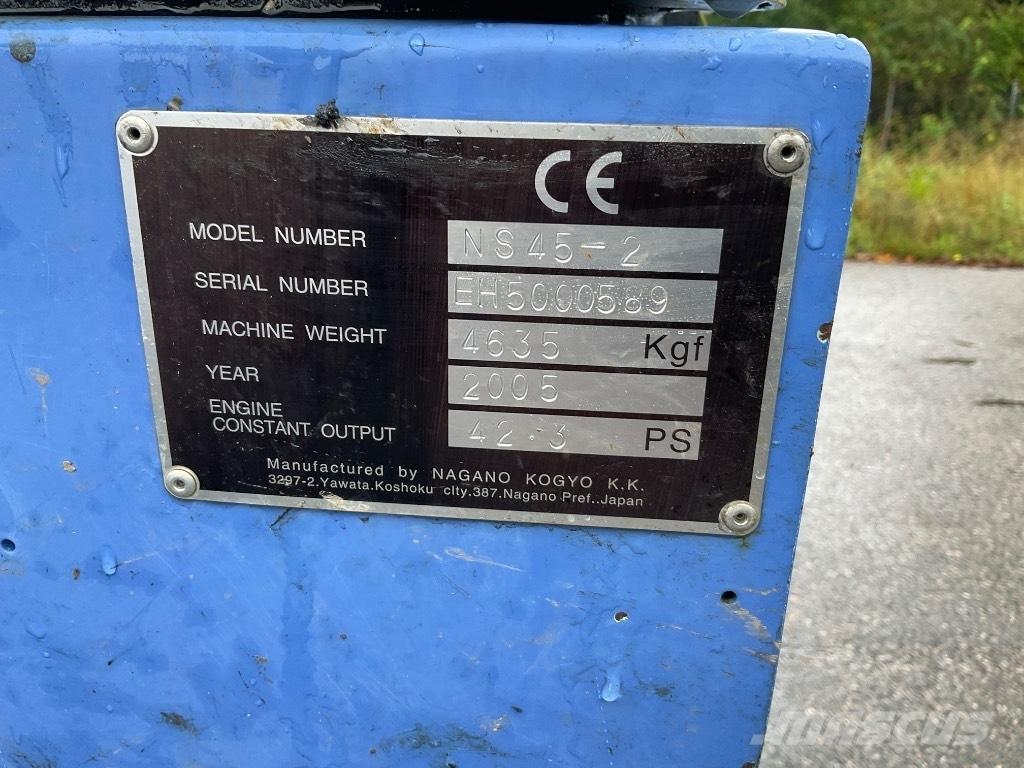 Nagano N50 Ostala oprema za utovarivanje i kopanje