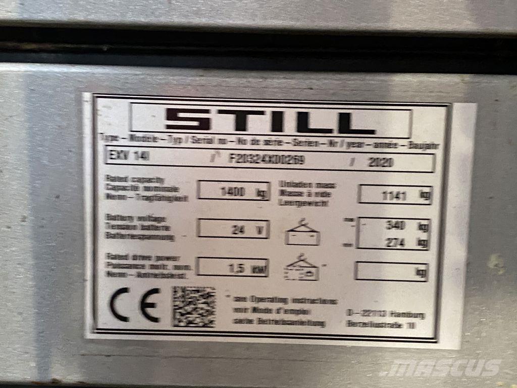 Still EXV14I Ručni električni viličar