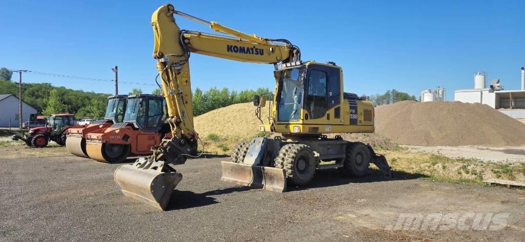 Komatsu PW 180-7EO Bageri na kotačima