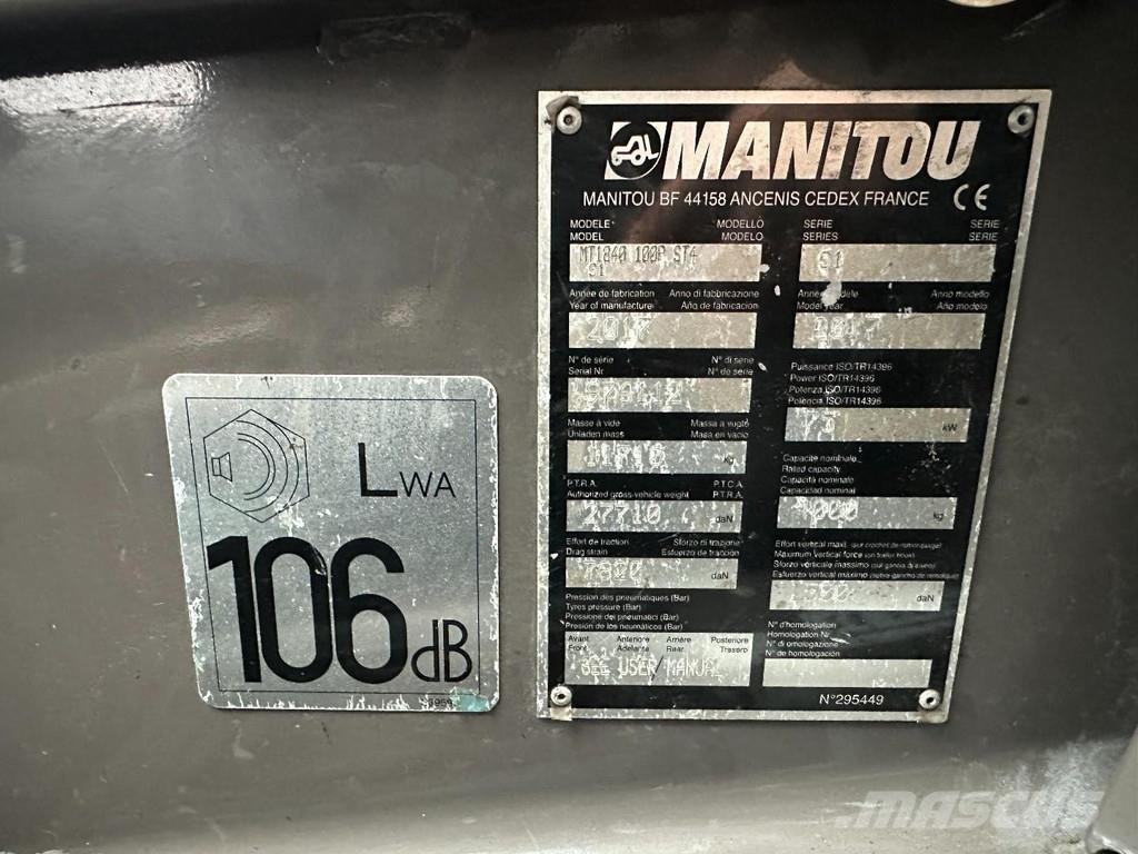 Manitou MT 1840 Teleskopski viličari