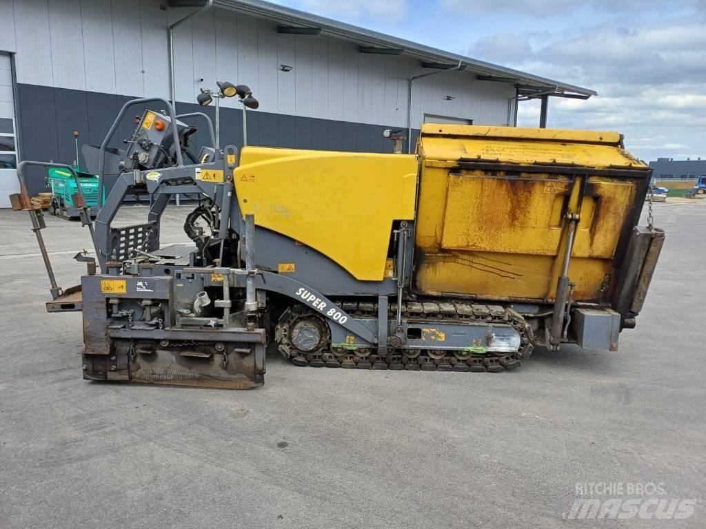 Vögele Super 800 Asfaltni finišeri