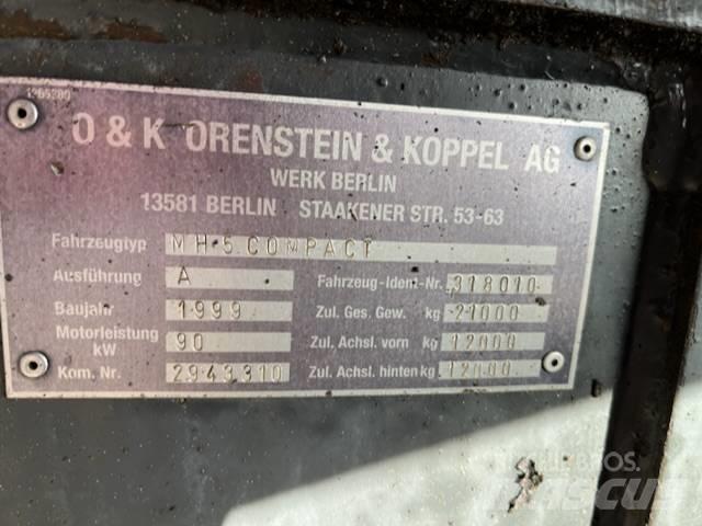 O&K MH 5 Compact Boom I dipper ruke