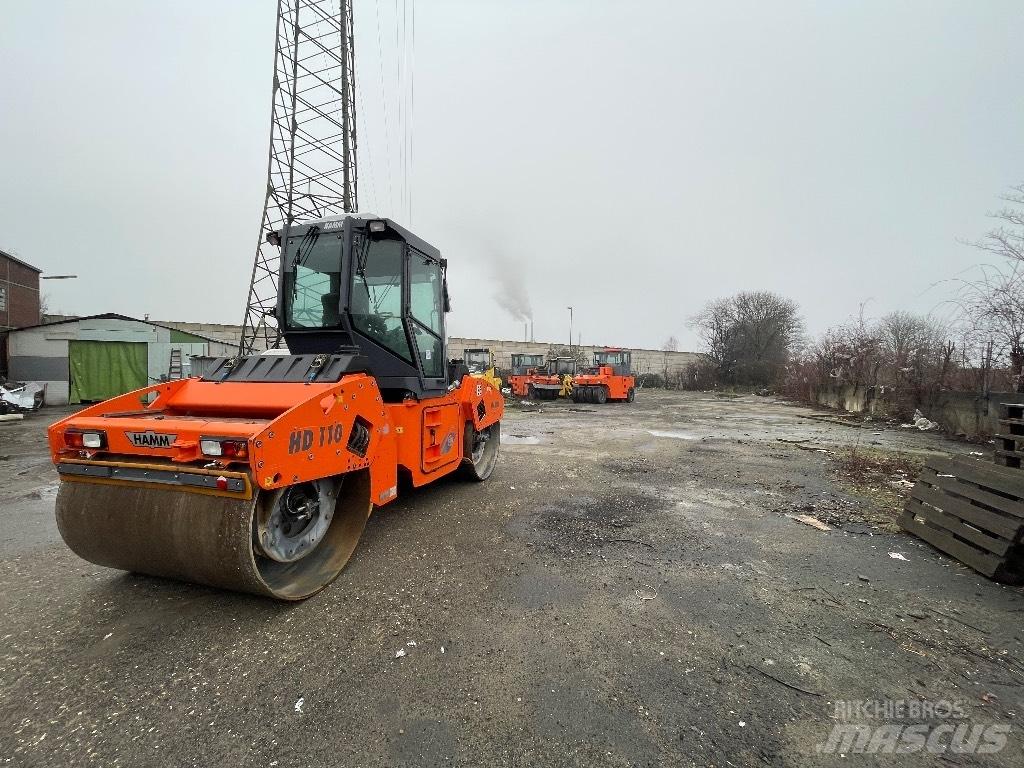 Hamm HD110 Valjci sa dvojnim bubnjem