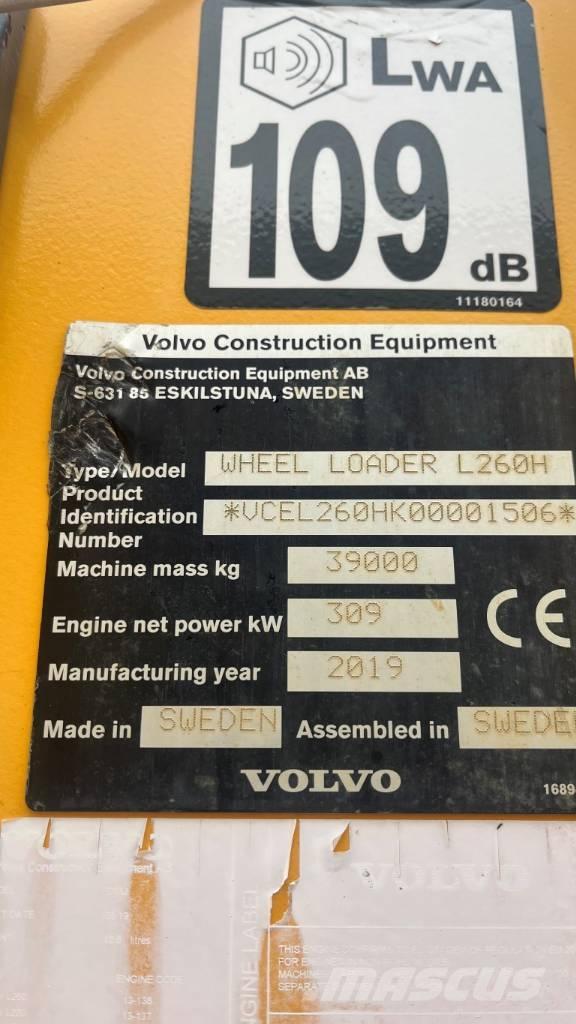 Volvo L260H Utovarivači na kotačima