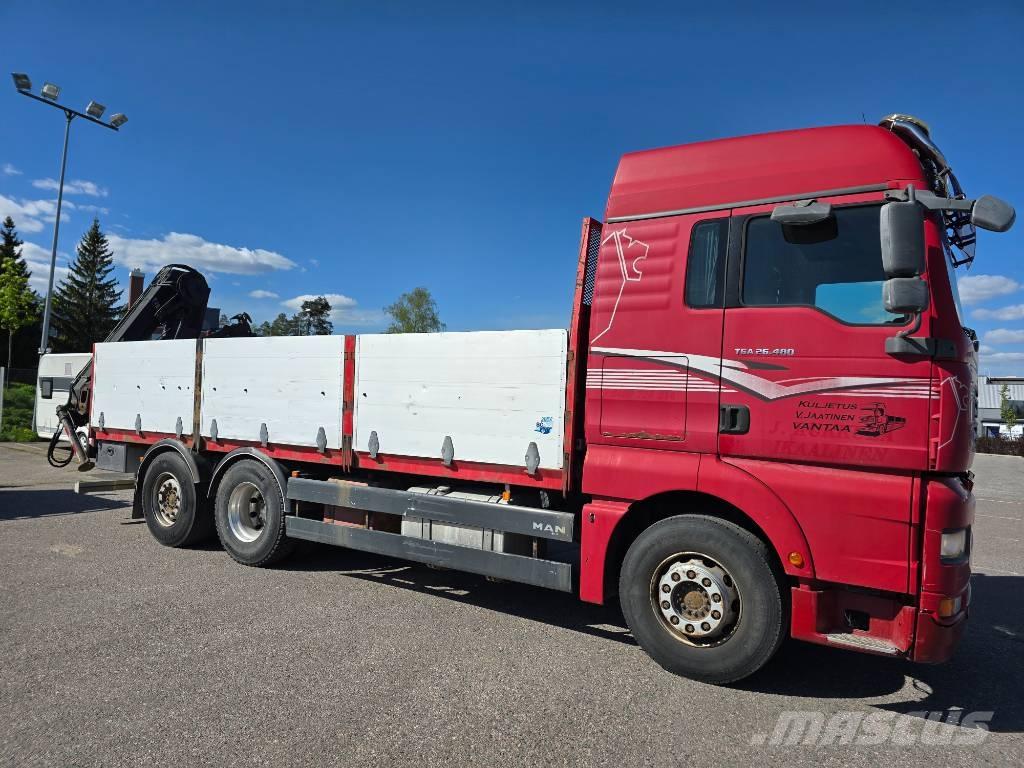 MAN TGA 26.480 Kamioni sa kranom