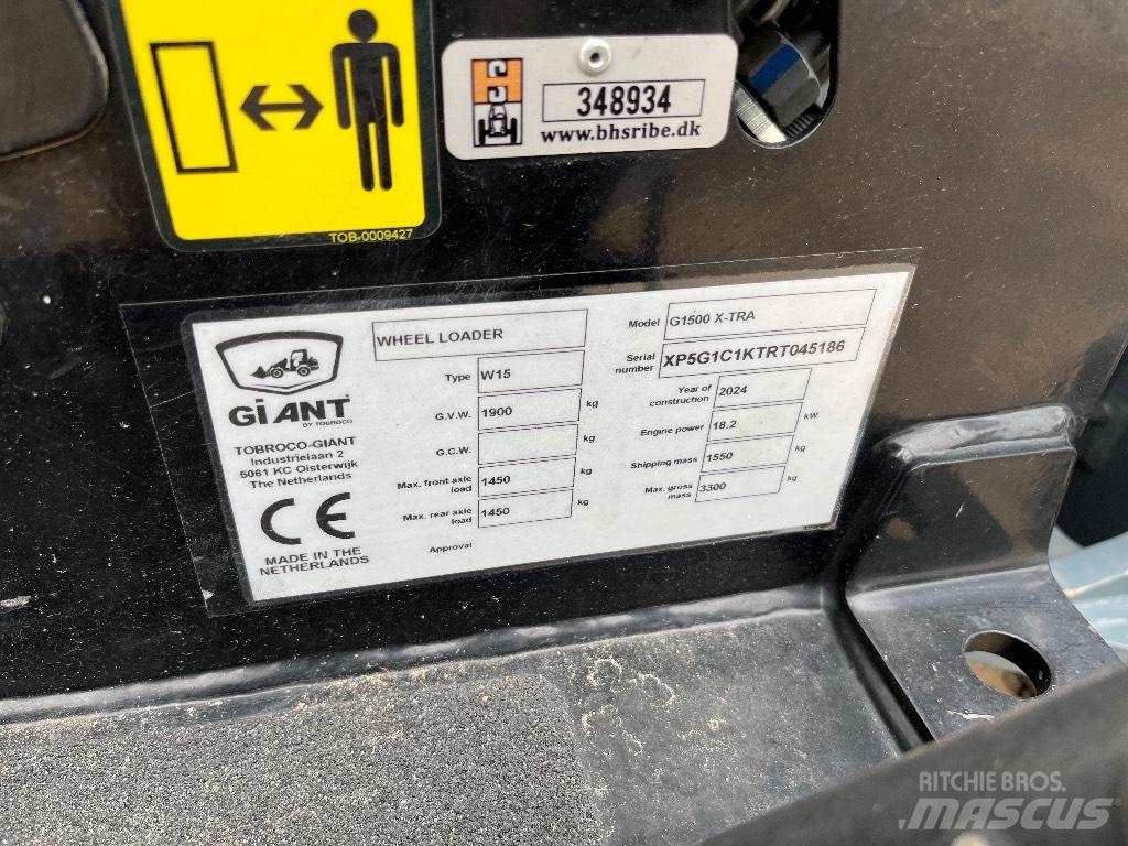 GiANT G 1500 X-tra Utovarivači na kotačima
