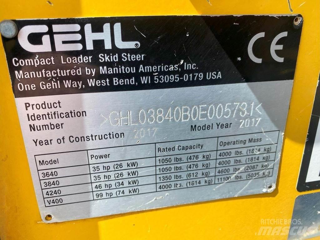 Gehl SL3840 NVT Skid steer mini utovarivači