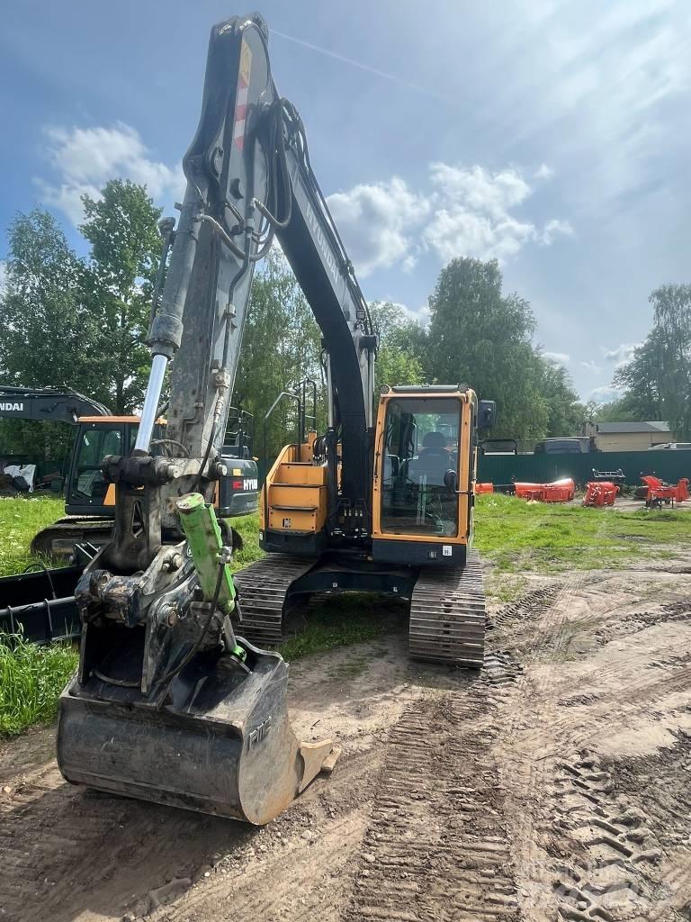 Hyundai HX130ALCR Bageri gusjeničari