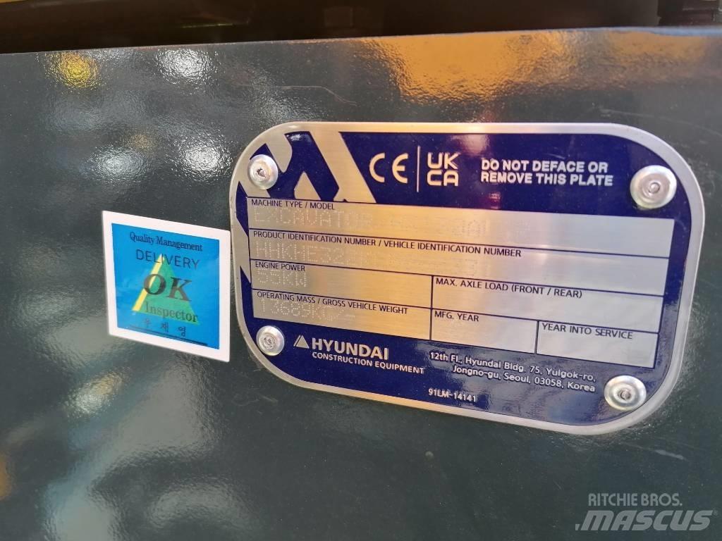 Hyundai HX130ALCR Bageri gusjeničari