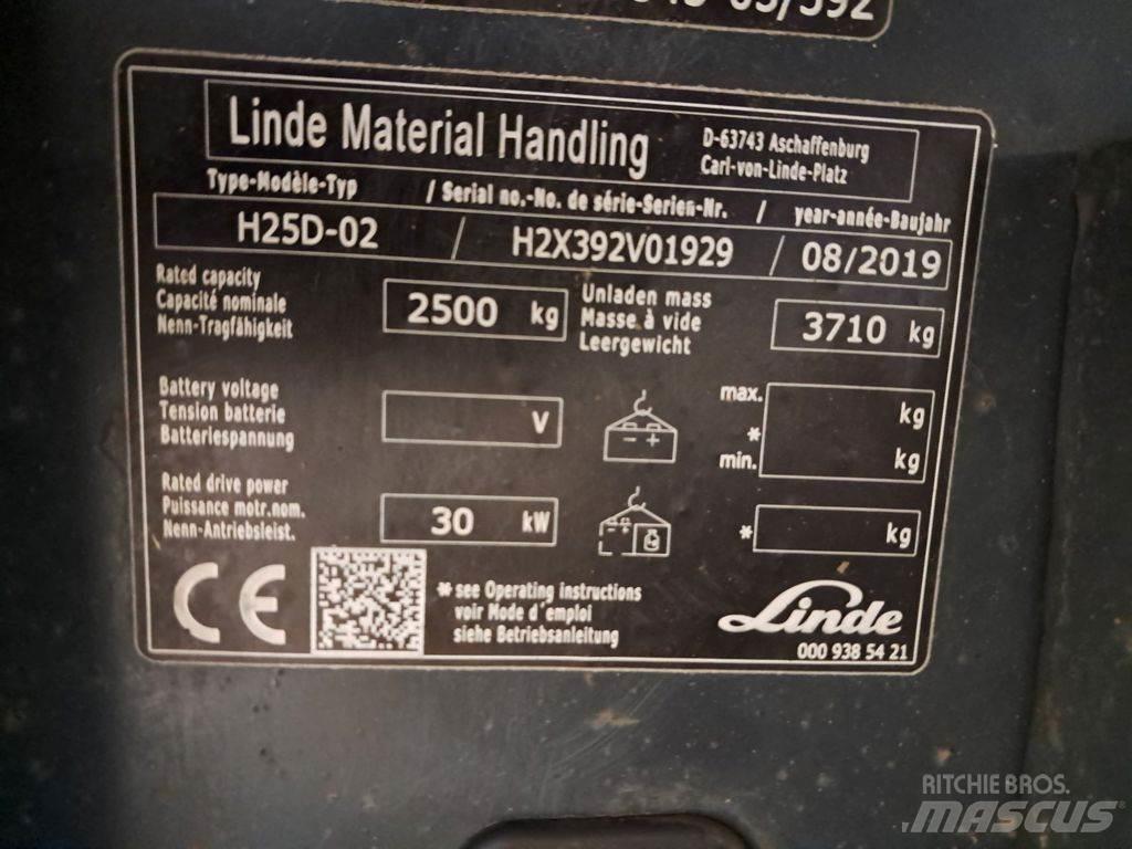 Linde H25D-02 Dizelski viličari
