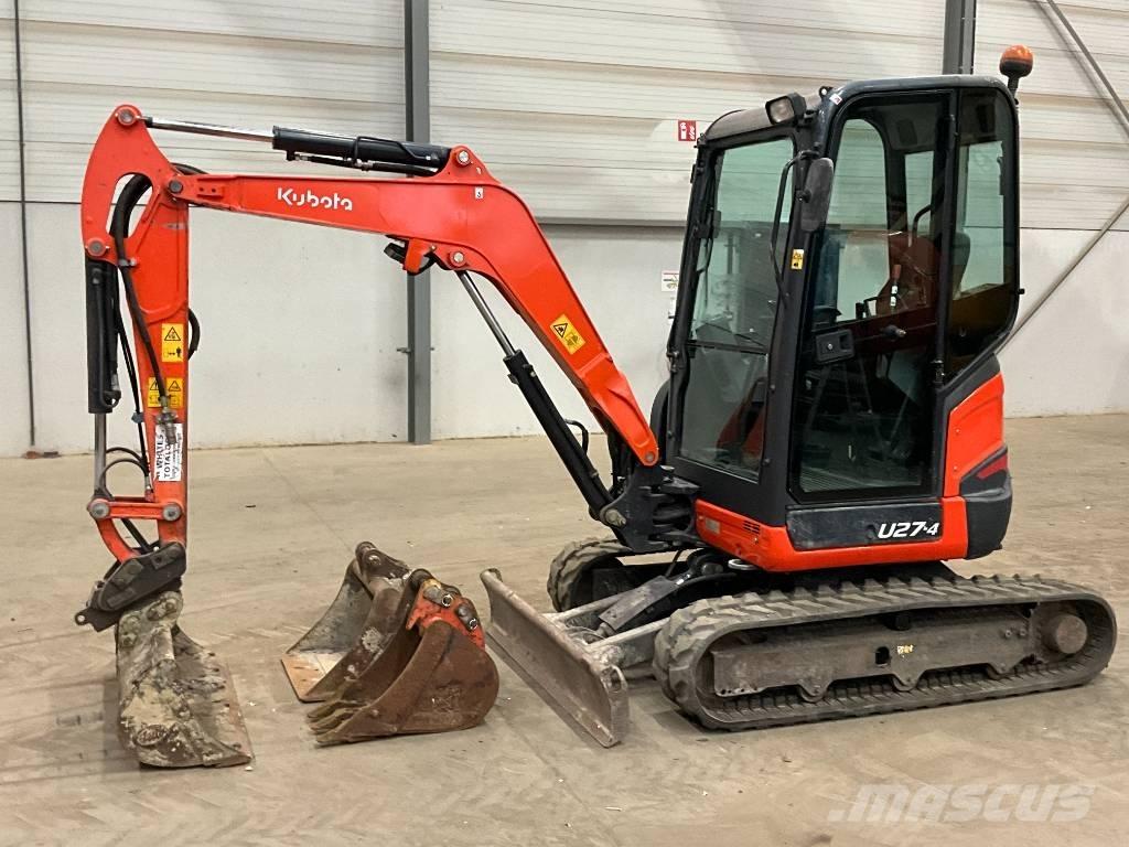 Kubota U 27-4 Mini bageri <7t