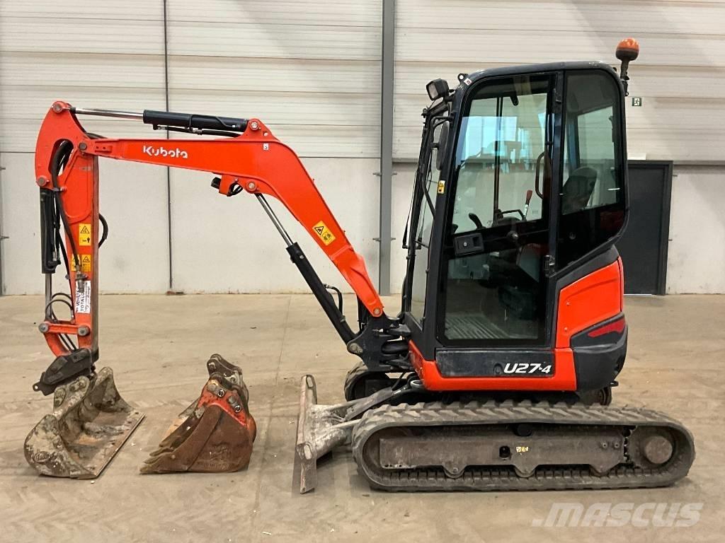 Kubota U 27-4 Mini bageri <7t