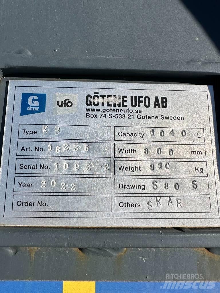 UFO KB-S80 Bageri gusjeničari