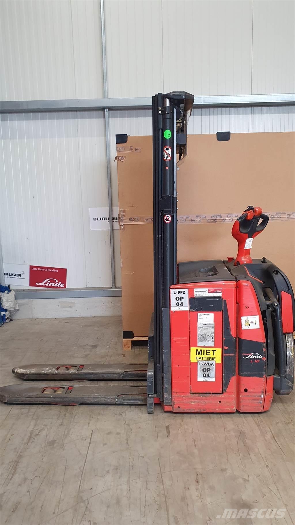 Linde L16AP Ručni električni viličar