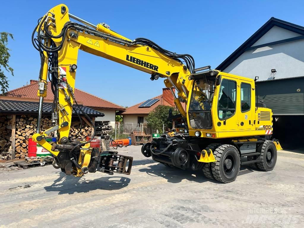 Liebherr A 900 ZW Bageri na kotačima