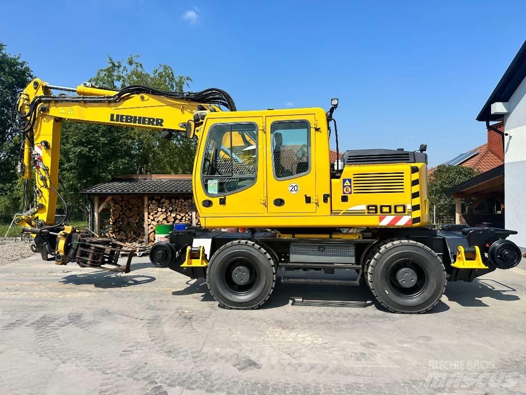 Liebherr A 900 ZW Bageri na kotačima
