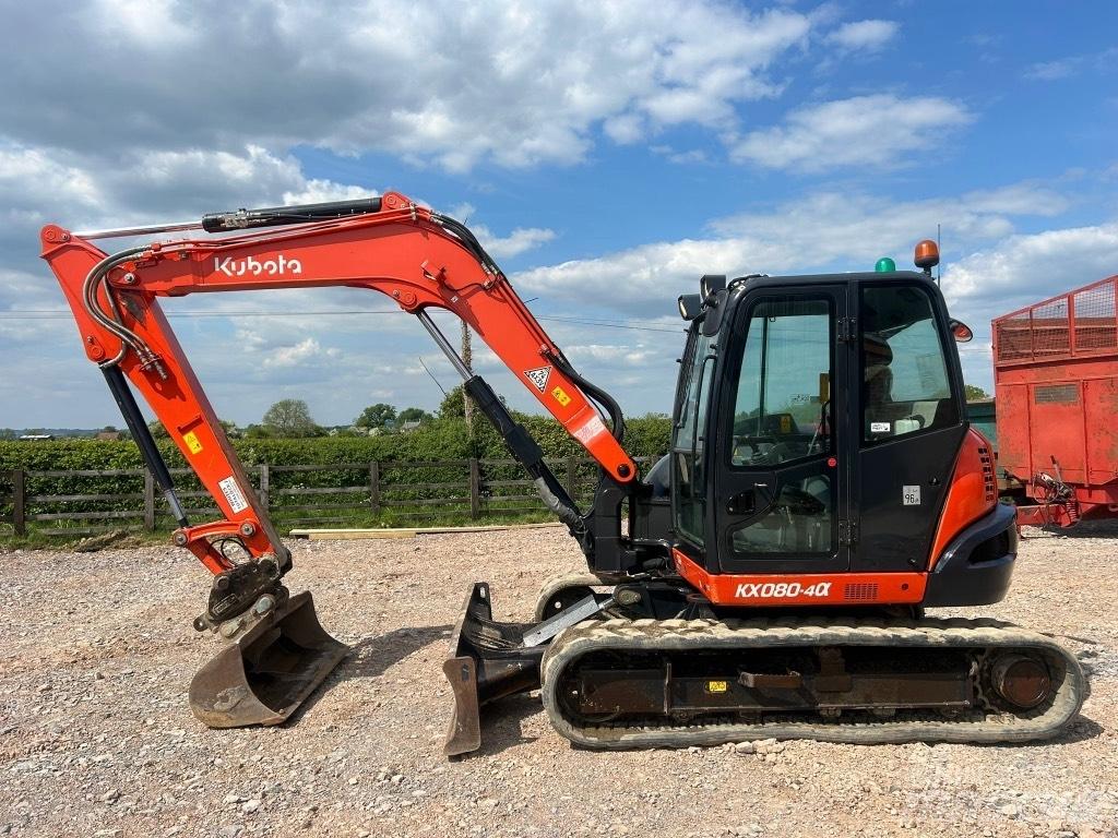 Kubota KX 80-4 Midi bageri 7t – 12t