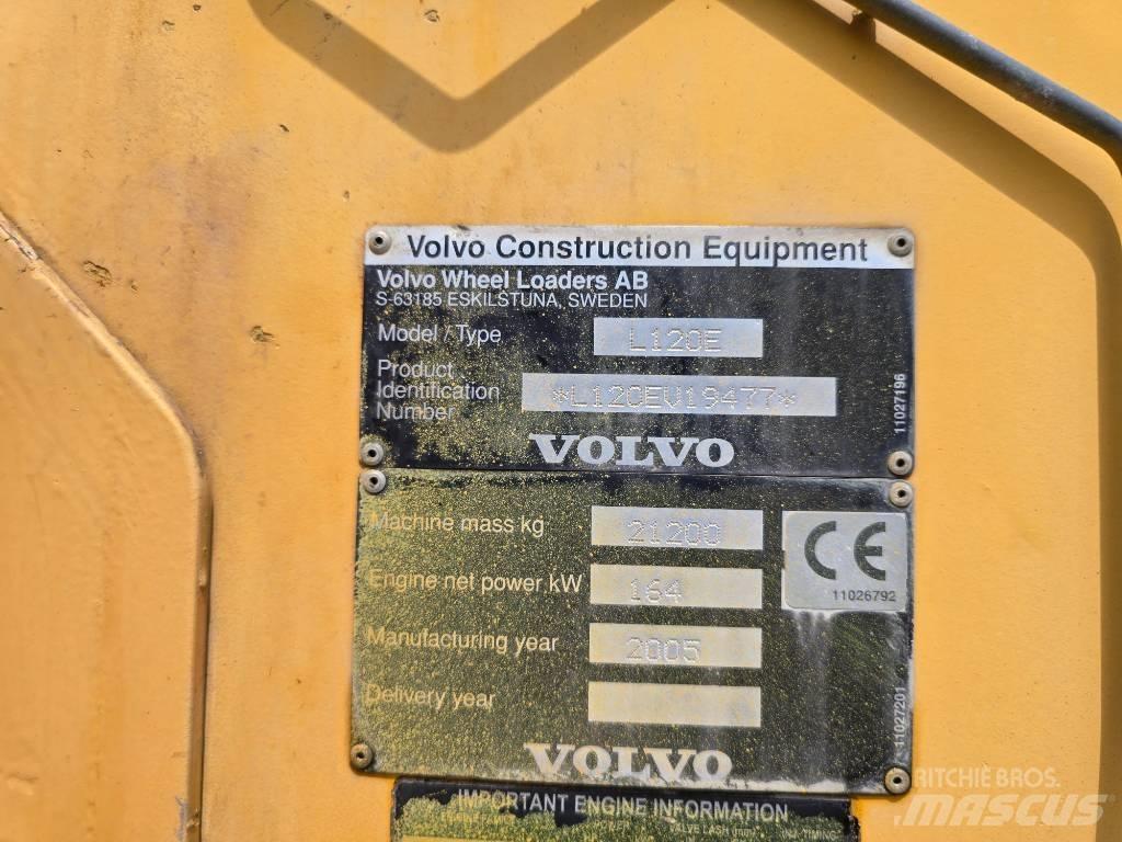Volvo L 120 E Utovarivači na kotačima