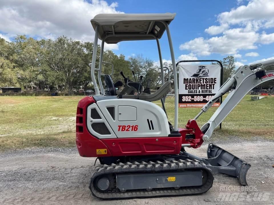 Takeuchi TB 216 Mini bageri <7t