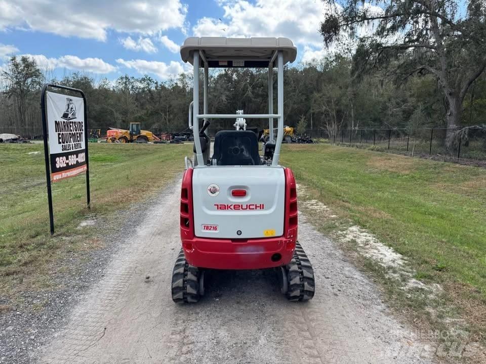 Takeuchi TB 216 Mini bageri <7t