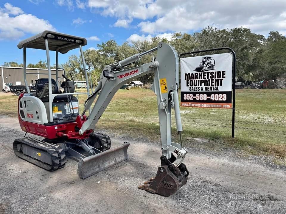 Takeuchi TB 216 Mini bageri <7t