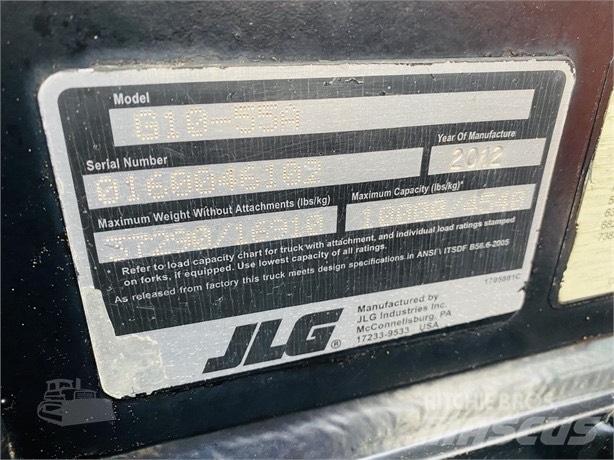 JLG G 10-55 A Teleskopski viličari