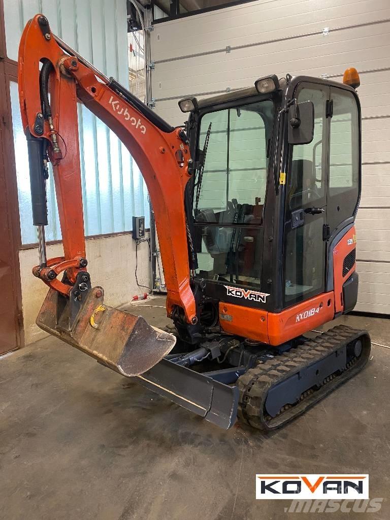 Kubota KX 018-4 Mini bageri <7t